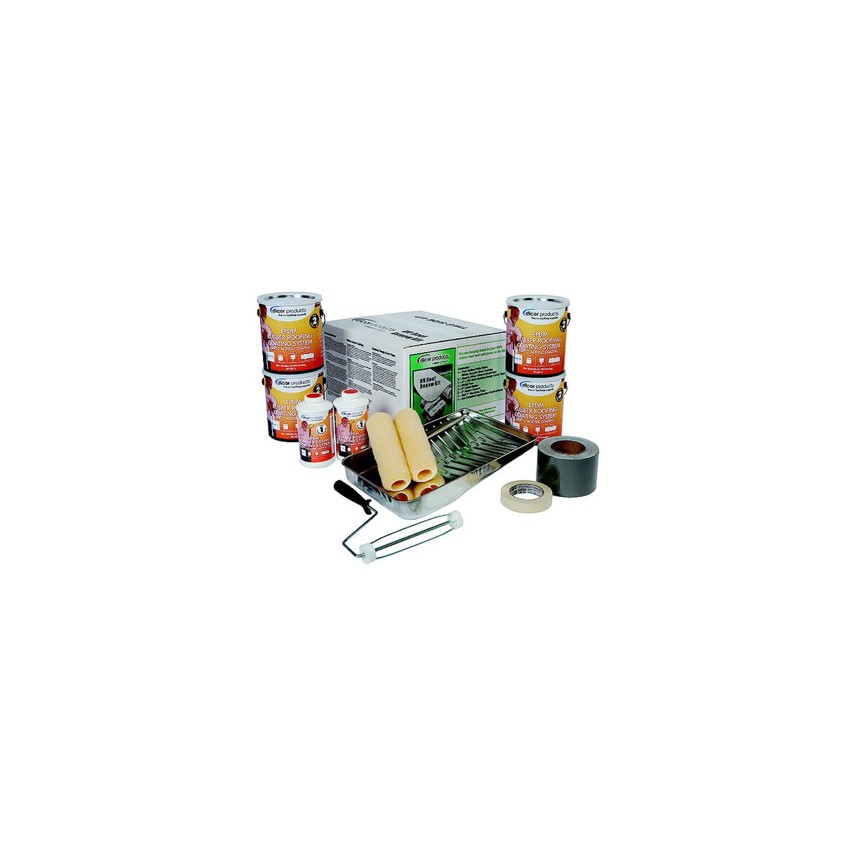 Dicor Corporation Dicor Roof Renew Kit, White - RP-RRK-30 - image 1