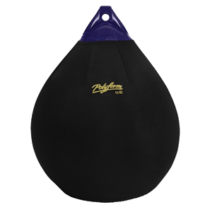 Polyform U.S. Polyform Fender Cover f/A-2 Fender - Black - EFC-A2 BLACK