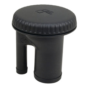 Perko Sealed Ratcheting Black Cap Fill for 1-1/2” Hose with Pressure Relief - Straight Neck - 0663 DPG BLK - image 1