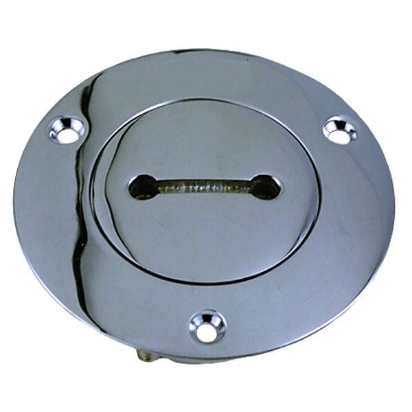 Perko Fig. 528 Non-EPA, Non-Vented Deck Plates for 2" Pipe (Plain Cast Bronze) - 0528 009 PLB - image 1