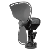 SEEKR by Caframo Ultimate 747 24V 2-Speed 7" Fan - Black - 747CA24BCS