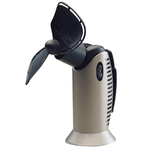 SEEKR by Caframo Tiny Tornado II 827 4.5" Handheld 1-Speed Fan - Black - 827CATCS