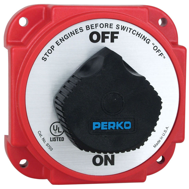 Perko Heavy Duty Battery Disconnect Switch with AFD - 9703 DP - image 1