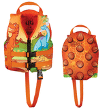 Full Throttle Water Buddies Life Vest - Child 30-50lbs - Dinosaurs - 104300-200-001-15