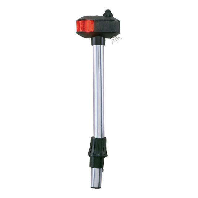 Perko Fig. 1422 Removable Bi-Color Pole Light with Utility Light (12” L Angled Pole) - 1422 DP2 CHR - image 1