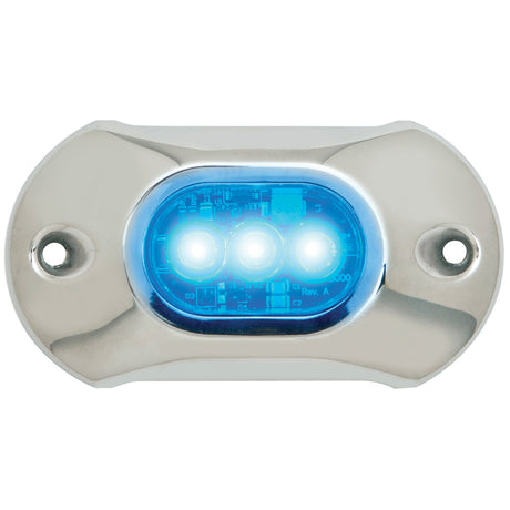 Attwood Marine Attwood Light Armor Underwater LED Light - 3 LEDs - Blue - 65UW03B-7