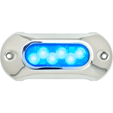 Attwood Marine Attwood Light Armor Underwater LED Light - 6 LEDs - Blue - 65UW06B-7