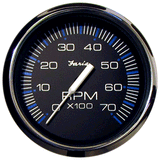 Faria Beede Instruments Faria Chesapeake Black 4" Tachometer - 7000 RPM (Gas) (All Outboards) - 33718