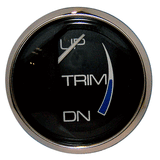 Faria Beede Instruments Faria Chesapeake Black 2" Trim Gauge (Mercury / Mariner / Mercruiser / Volvo DP / Yamaha '01 and newer) - 13707