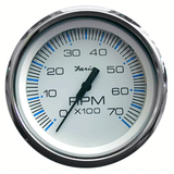 Faria Beede Instruments Faria Chesapeake White SS 4" Tachometer - 7000 RPM (Gas) (All Outboards) - 33817