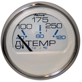 Faria Beede Instruments Faria Chesapeake White SS 2" Water Temperature Gauge (100-250°F) - 13804
