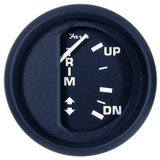 Faria Beede Instruments Faria Euro Black 2" Trim Gauge f/ Johnson/Evinrude/Suzuki Outboard - 12827