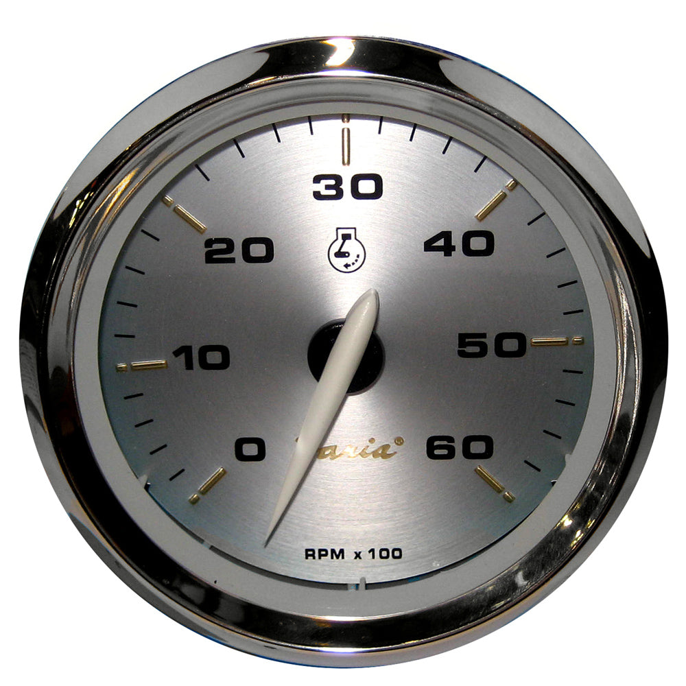 Tacómetro Faria Kronos de 4" - 6000 RPM (Gas - Interior y E/S) [39004]