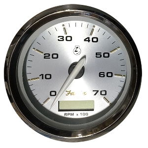 Faria Beede Instruments Faria Kronos 4" Tachometer w/Hourmeter - 7,000 RPM (Gas - Outboard) - 39040