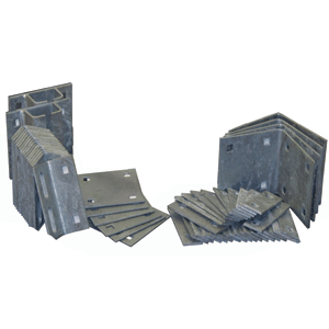 Dock Edge Dock 2 Go Modular 6' x 12' Floating Dock Hardware Kit - DE85272F