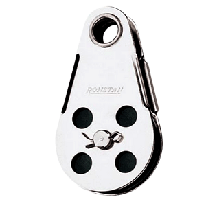 Ronstan Wire Block - Tubular Rivet Head w/Removable Nylatron&reg; Sheave - 45mm (1-3/4") Sheave Diameter - RF103