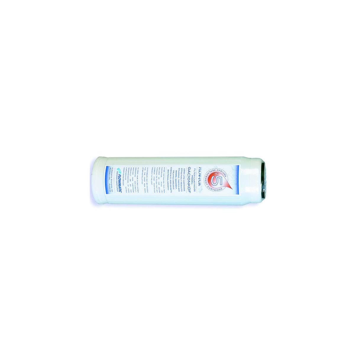 Flowmatic Systems Flow-Pur GAC10N/KDF-RV RV Water Filter Cartridge for Flow-Pur Ultimate System - GAC10N/KDF-RV