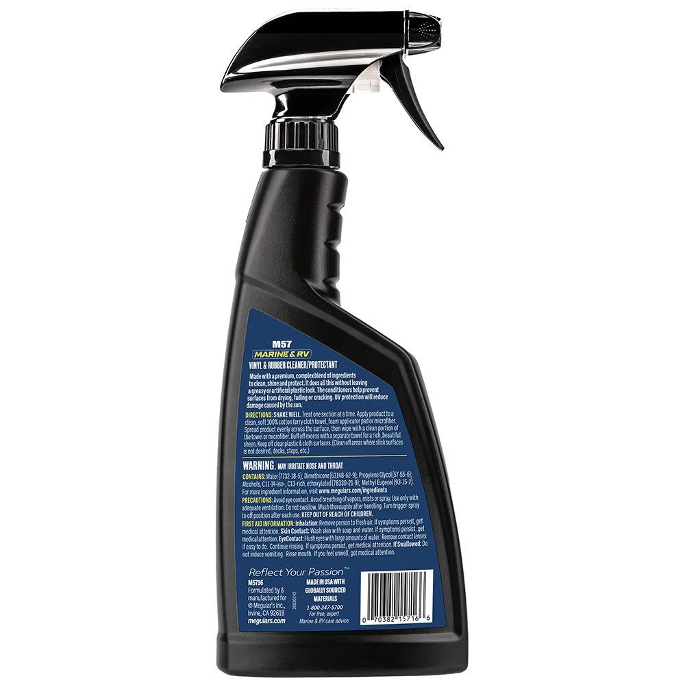 Limpiador/acondicionador para vinilo y caucho #57 de Meguiar's - 16 oz [M5716]
