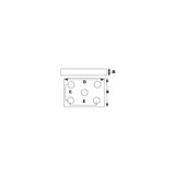 Seachoice Med Duty Axle U-Bolt Plate(1/ - 55111 - official Seachoice product image 3