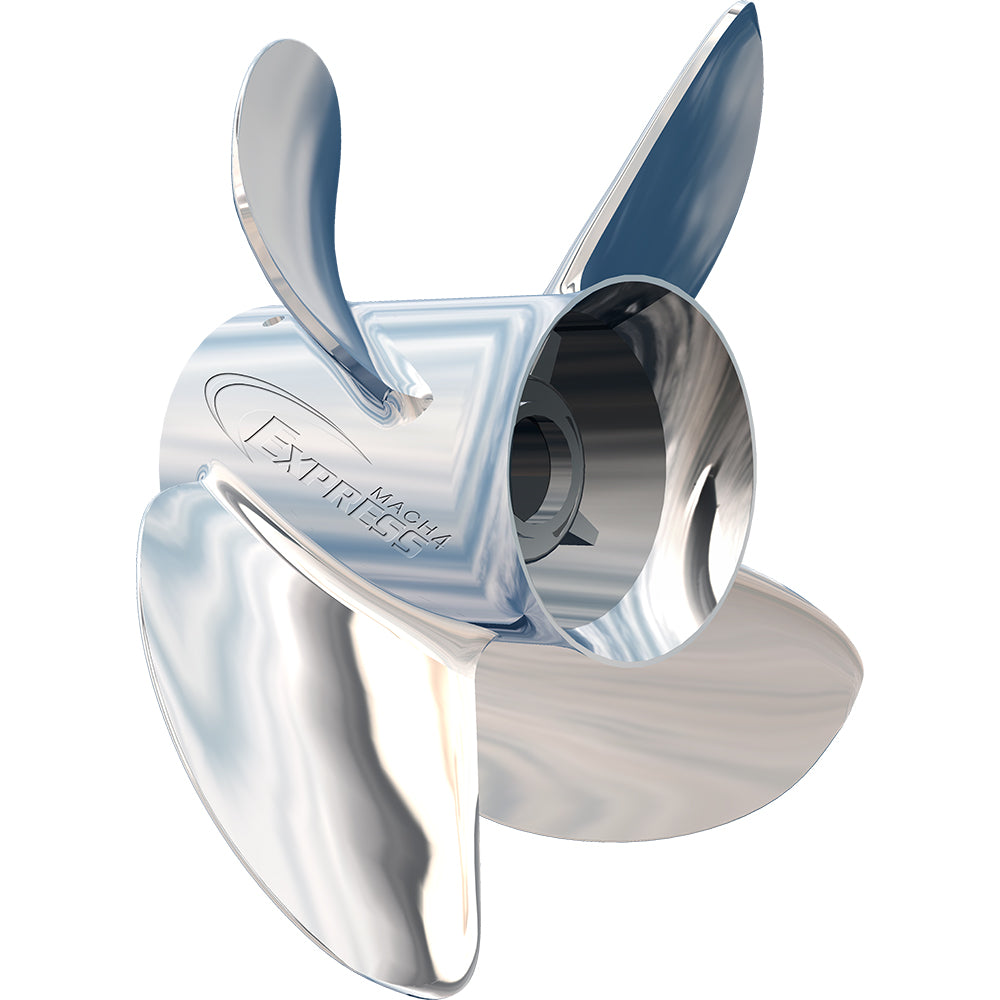 Turning Point Express Mach4 - Mano derecha - Hélice de acero inoxidable - EX-1421-4 - 4 palas - Paso de 14" x 21 [31502131]