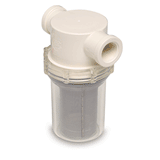 Shurflo by Pentair 1/2" Raw Water Strainer - 50 Mesh Screen - 253-120-01