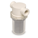 Shurflo by Pentair 1/2" Raw Water Strainer w/Bracket &amp; Fittings - 50 Mesh Screen - 253-121-01