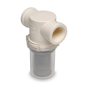 Shurflo by Pentair 1" Raw Water Strainer w/Bracket &amp; Fittings - 50 Mesh - 253-321-01