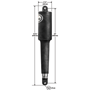 Lenco Marine Lenco 102 Series Standard Actuator - 24V - 4-1/4" Stroke - 15066-001