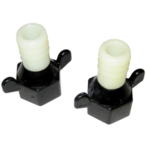 Shurflo by Pentair Straight Fitting Port Adapter - 1/2"-14 NPT(F) x 3/4"Barb - 94-181-03