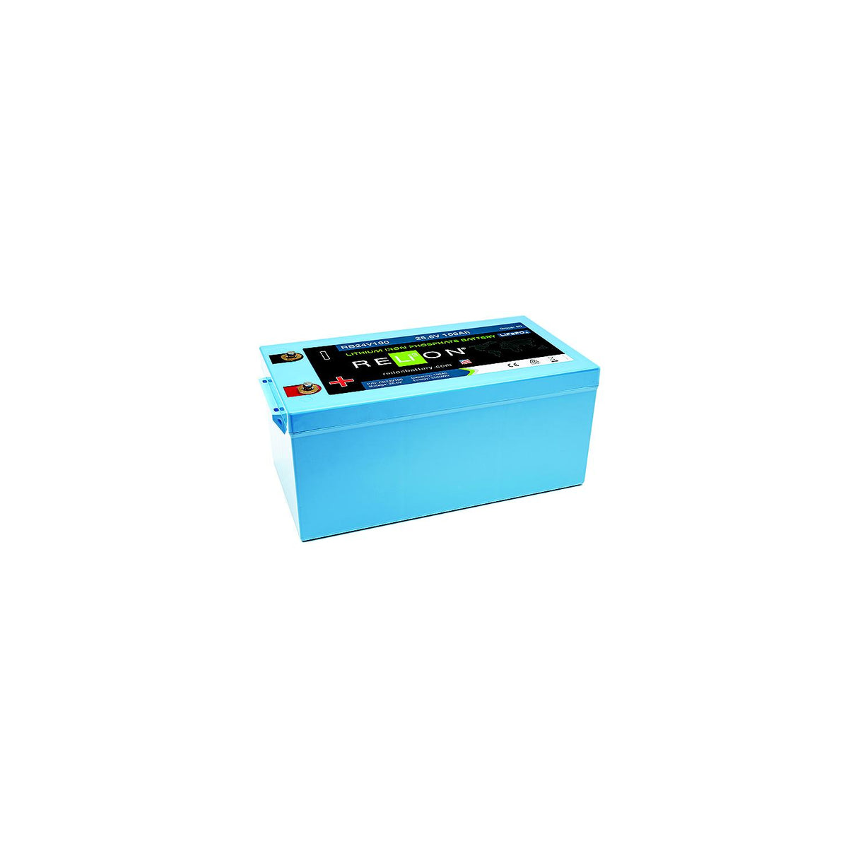 RELiON RB300 LiFePO4 Lithium Iron Phosphate 12V Battery, Group 8D - RB300 - official RELiON product image 3