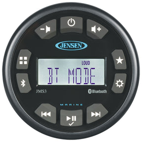 Jensen JMS3RTL AM/FM/WB/USB Bluetooth Waterproof Stereo - image 1