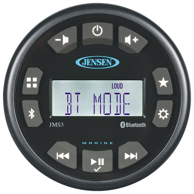 Jensen JMS3RTL AM/FM/WB/USB Bluetooth Waterproof Stereo - image 1