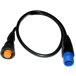 Garmin 8-Pin Transducer to 12-Pin Sounder Adapter Cable w/XID - 010-12122-10