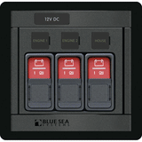 Blue Sea Systems Blue Sea 1148 Remote Control Panel w/(3) 2145 Remote Control Contura Switch