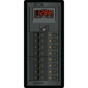 Blue Sea Systems Blue Sea 1227 12V DC 8 Position w/Digital Meter