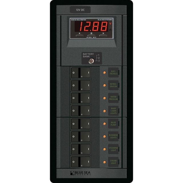 Blue Sea Systems Blue Sea 1227 12V DC 8 Position w/Digital Meter