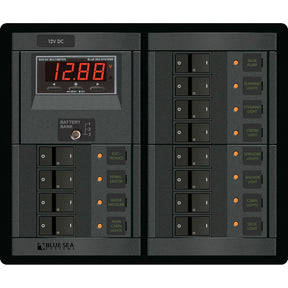 Blue Sea Systems Blue Sea 1217 12V DC 12 Position w/Digital Meter