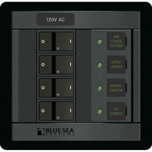 Blue Sea Systems Blue Sea 1210 120V AC 4 Position