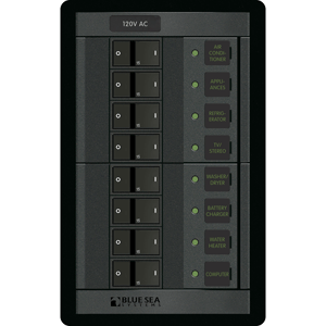 Blue Sea Systems Blue Sea 1228 120V AC 8 Position