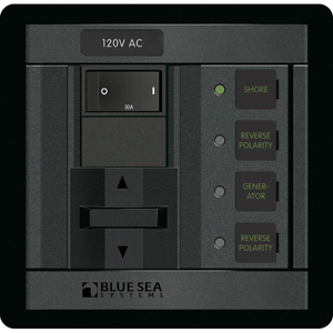 Blue Sea Systems Blue Sea 1208 120V AC 2 Sources - 30A