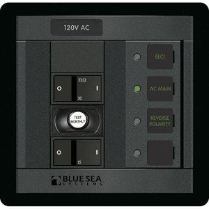 Blue Sea Systems Blue Sea 1190 ELCI Main 30A Double Pole + 1 Position