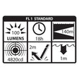Nightstick Intrinsically Safe Dual-Light™ Multi-Function L.E.D. Headlamp (XPP-5456G) - image 1