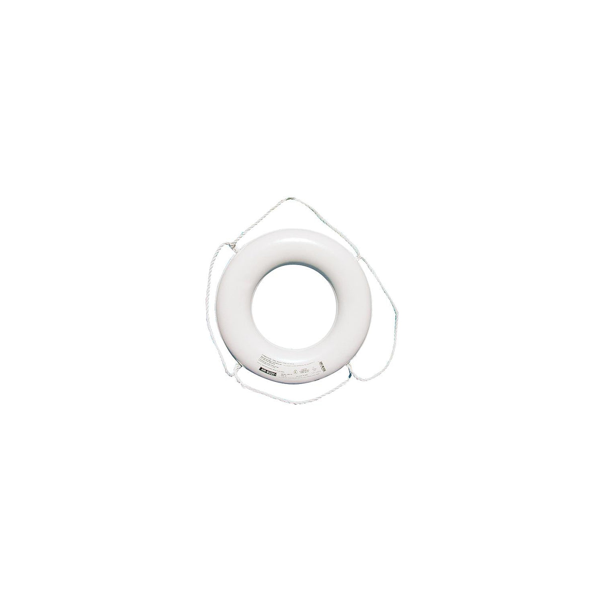 Cal June Jim-Buoy Closed Cell Foam U.S.C.G. Approved Life Ring With Rope Molded Into Core - GW-X-30