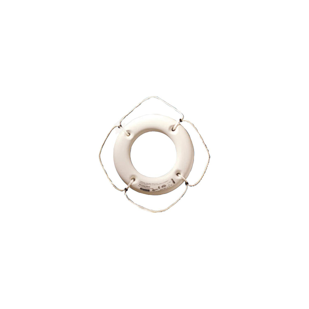 Cal June Jim-Buoy Hard Shell U.S.C.G. Approved Life Ring - HS-24 W