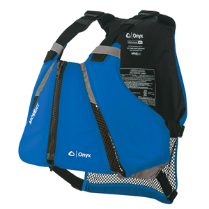 Onyx Outdoor Onyx MoveVent Curve Paddle Sports Life Vest - M/L - Blue - 122000-500-040-16