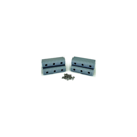 Caliber BunkWrap End Cap 2x6" Grey Accessory Kit w/Stainless Steel Hardware *4-Pack [23053] - official Caliber product image 3