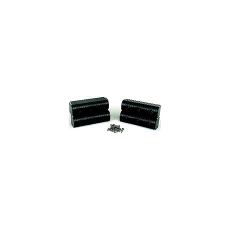 Caliber BunkWrap End Cap 2x6" Black Accessory Kit w/Stainless Steel Hardware *4-Pack [23053-BK] - official Caliber product image 2