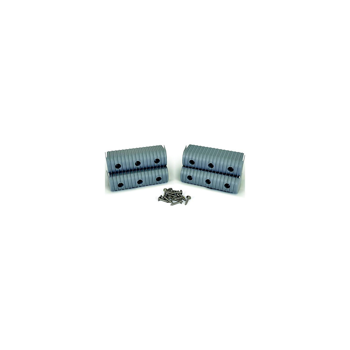 Caliber 23053 Bunk Wrap 2" x 6" End Cap Only, Gray, 4/pk - 23053 - official Caliber product image 3