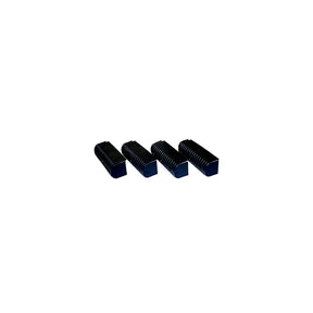 Caliber 23072BK Bunk Wrap 2" x 4" End Cap Only, Black, 24/pk - image 1