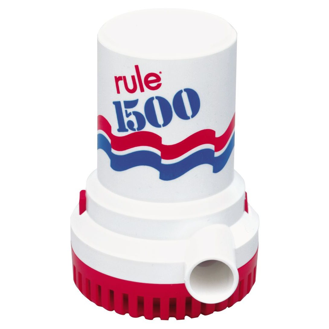 Rule Non-Automatic Submersible Bilge Pump (1,500 GPH, 12 volt) - 02 - image 1